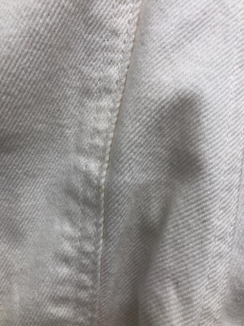 ZARA（ザラ）ZARA (ザラ) STUDIO NICHOLSON (スタジオ ニコルソン) バルーンデニムパンツ ホワイト サイズ:USA 29の古着・服飾アイテム