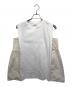 ADAWAS（アダワス）の古着「SIDE PIN TUCK SLEEVELESS TEE」｜ホワイト
