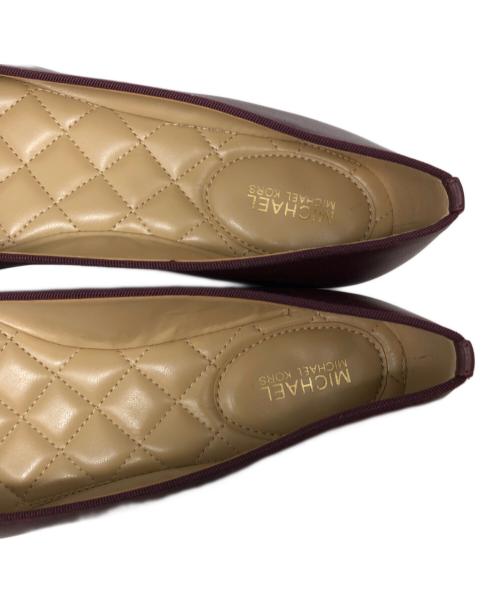 MICHAEL KORS（マイケル・コース）MICHAEL KORS (マイケルコース) フラットシューズ ブラウン サイズ:8Wの古着・服飾アイテム