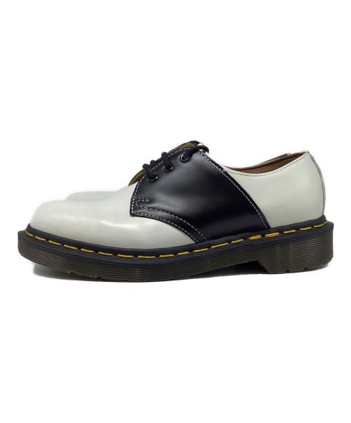 Dr.Martens（ドクターマーチン）Dr.Martens (ドクターマーチン) COMME des GARCONS (コムデギャルソン) 3ホールブーツ ホワイト サイズ:UK3の古着・服飾アイテム