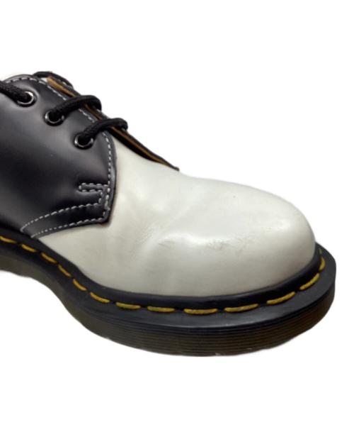 Dr.Martens（ドクターマーチン）Dr.Martens (ドクターマーチン) COMME des GARCONS (コムデギャルソン) 3ホールブーツ ホワイト サイズ:UK3の古着・服飾アイテム