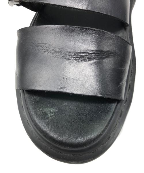 Dr.Martens（ドクターマーチン）Dr.Martens (ドクターマーチン) ストラップサンダル ブラック サイズ:UK3の古着・服飾アイテム
