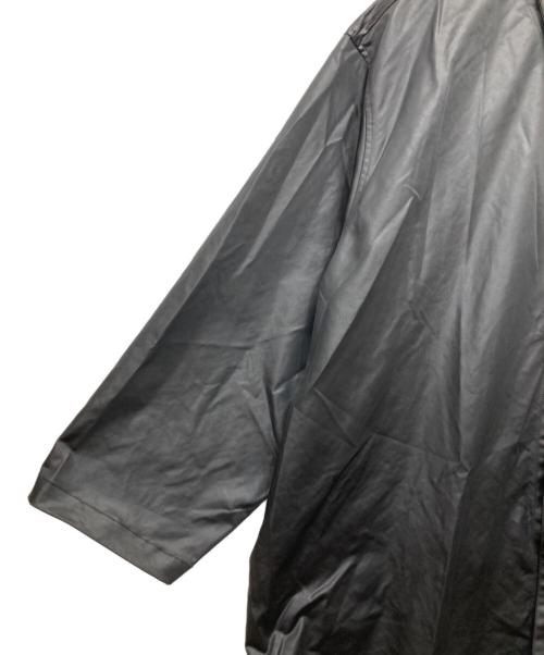 santaku（サンタク）SANTAKU (サンタク) Satin leather jacket ブラック サイズ:Lの古着・服飾アイテム