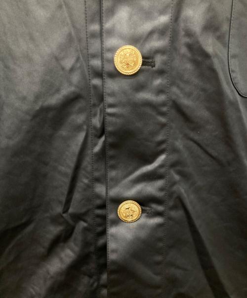 santaku（サンタク）SANTAKU (サンタク) Satin leather jacket ブラック サイズ:Lの古着・服飾アイテム