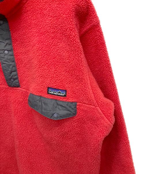 Patagonia（パタゴニア）Patagonia (パタゴニア) 90’sスナップT/フリースジャケット レッド サイズ:Lの古着・服飾アイテム