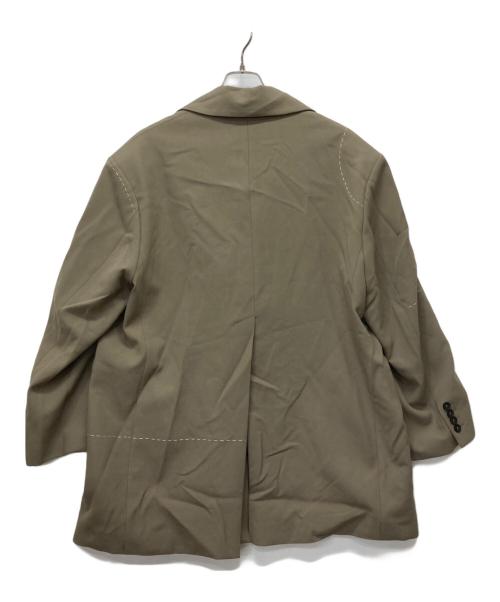 ZARA（ザラ）ZARA (ザラ) MAISON SPECIAL (メゾンスペシャル) オーバーサイズステッチブレザー ベージュ サイズ:XSの古着・服飾アイテム