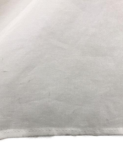 1er Arrondissement（プルミエ アロンディスモン）1er Arrondissement (プルミエ アロンディスモン) コットンオーガンジーポンチョシャツ ホワイト サイズ:36の古着・服飾アイテム