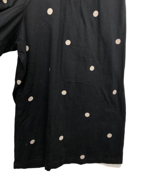 mizuiro-ind（ミズイロインド）mizuiro-ind (ミズイロインド) ドットワイドパンツ ブラック サイズ:2の古着・服飾アイテム