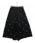 mizuiro-ind (ミズイロインド) ドットワイドパンツ ブラック サイズ:2：6000円