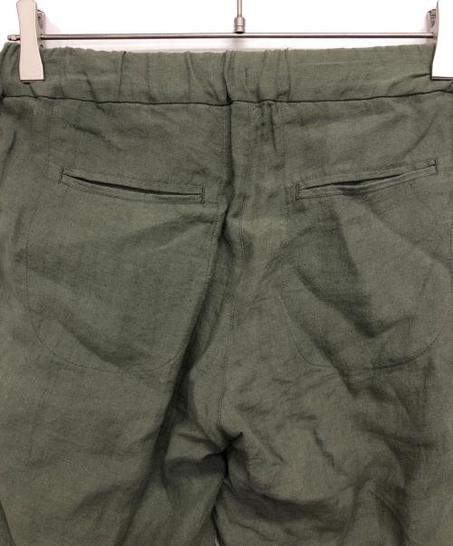 one wash（ワンウォッシュ）one wash (ワンウォッシュ) リネンパンツ カーキ サイズ:Sの古着・服飾アイテム