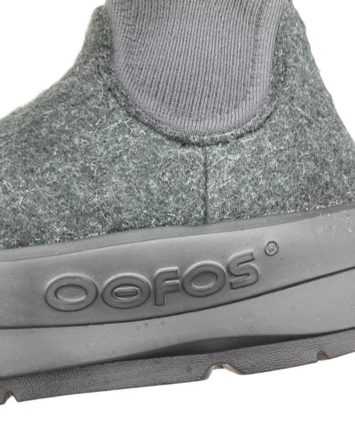 OOFOS（ウーフォス）OOFOS (ウーフォス) リカバリーブーツ ブラック サイズ:EU38 未使用品の古着・服飾アイテム