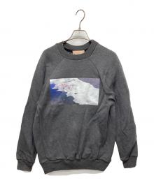 PLAN C（プランシー）の古着「プリントスウェット」｜グレー