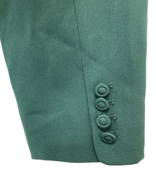 Ameri（アメリ）Ameri (アメリ) ESSENTIAL CURVE COLLAR JACKET グリーン サイズ:XSの古着・服飾アイテム