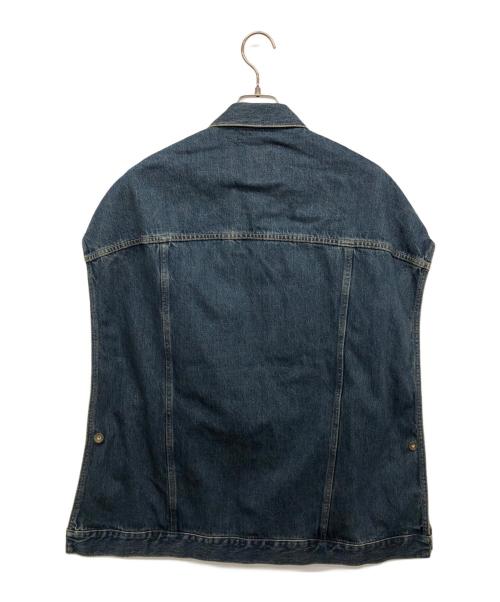 Spick and Span（スピック＆スパン）Spick and Span (スピックアンドスパン) 51/2 3RD PONCHO DENIM インディゴ サイズ:Fの古着・服飾アイテム