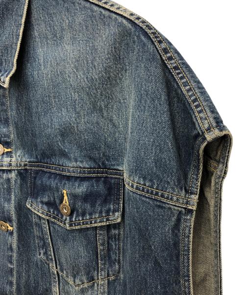 Spick and Span（スピック＆スパン）Spick and Span (スピックアンドスパン) 51/2 3RD PONCHO DENIM インディゴ サイズ:Fの古着・服飾アイテム