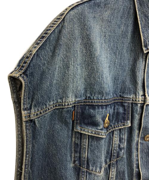 Spick and Span（スピック＆スパン）Spick and Span (スピックアンドスパン) 51/2 3RD PONCHO DENIM インディゴ サイズ:Fの古着・服飾アイテム