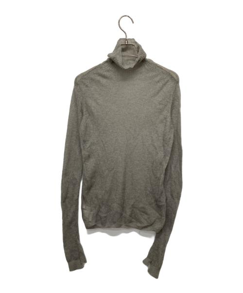 ETRE TOKYO（エトレトウキョウ）ETRE TOKYO (エトレトウキョウ) シアーモヘヤタートルニット グレー サイズ:Fの古着・服飾アイテム