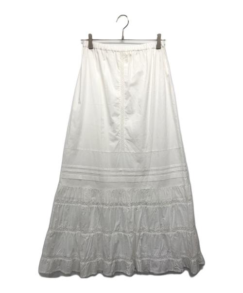 aere（アエレ）aere (アエレ) スカート ホワイト サイズ:38の古着・服飾アイテム
