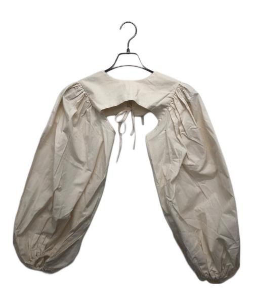 sorm'86（ソルムエイティーシックス）sorm'86 (ソルムエイティーシックス) 変身ボレロ ベージュ サイズ:記載なしの古着・服飾アイテム