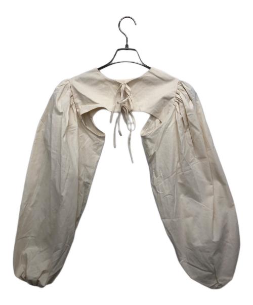 sorm'86（ソルムエイティーシックス）sorm'86 (ソルムエイティーシックス) 変身ボレロ ベージュ サイズ:記載なしの古着・服飾アイテム