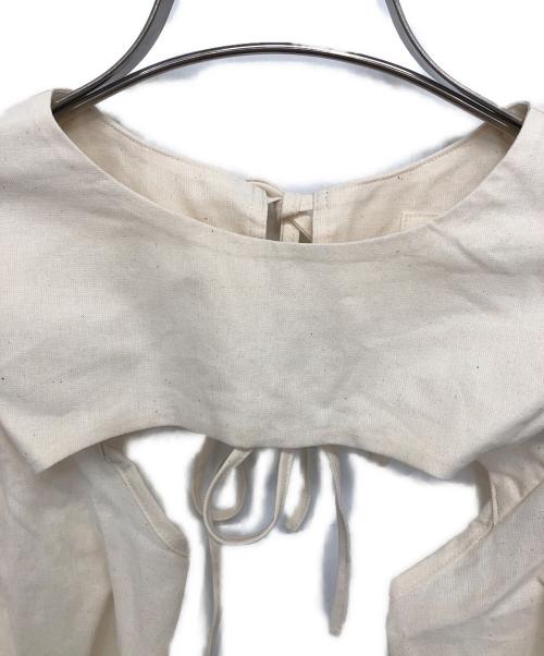 sorm'86（ソルムエイティーシックス）sorm'86 (ソルムエイティーシックス) 変身ボレロ ベージュ サイズ:記載なしの古着・服飾アイテム