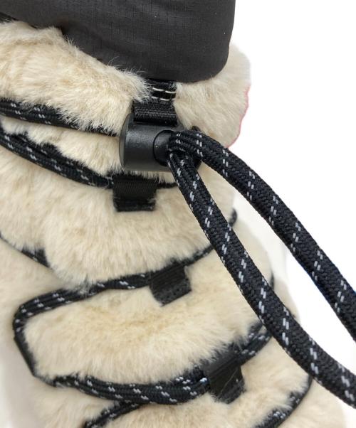 suicoke（スイコック）suicoke (スイコック) fake fur lace up boots ブラック サイズ:24の古着・服飾アイテム