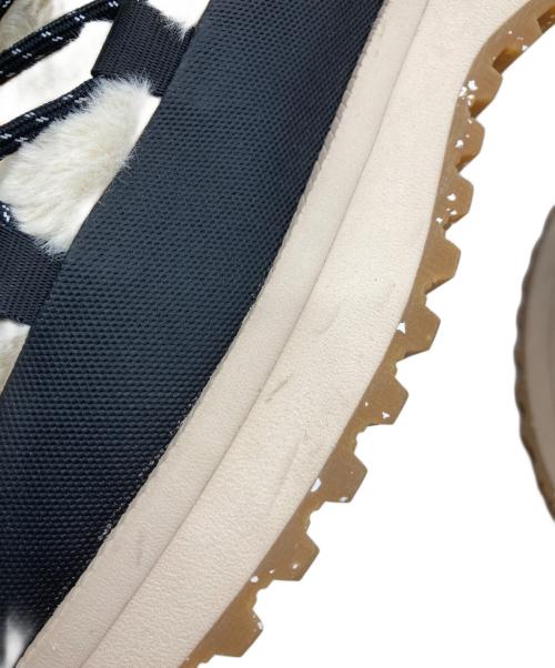 suicoke（スイコック）suicoke (スイコック) fake fur lace up boots ブラック サイズ:24の古着・服飾アイテム