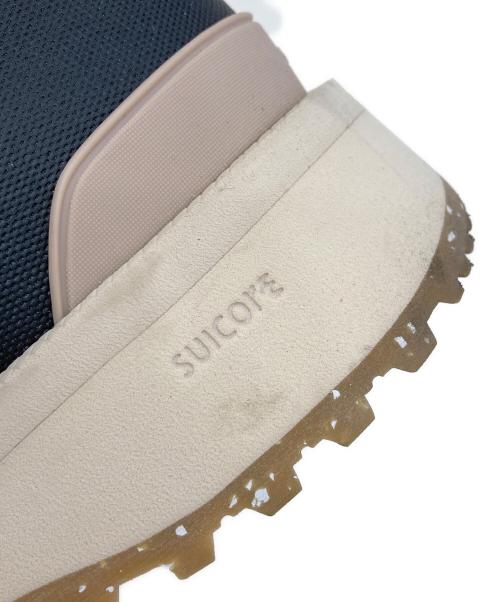 suicoke（スイコック）suicoke (スイコック) fake fur lace up boots ブラック サイズ:24の古着・服飾アイテム