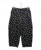 journal standard luxeジャーナルスタンダード ラックス）の古着「ドットリネンパンツ」｜ブラック