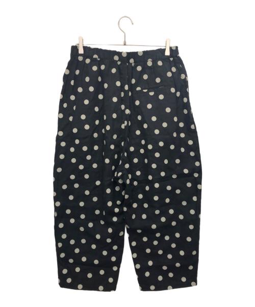 journal standard luxe（ジャーナルスタンダード ラックス）journal standard luxe (ジャーナルスタンダード ラックス) ドットリネンパンツ ブラック サイズ:表記無しの古着・服飾アイテム