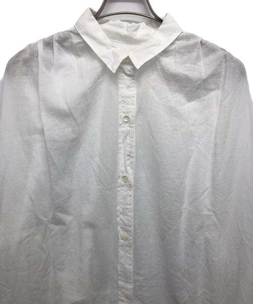 Plage（プラージュ）Plage (プラージュ) Long Gather Shirt ホワイト サイズ:記載なし 未使用品の古着・服飾アイテム