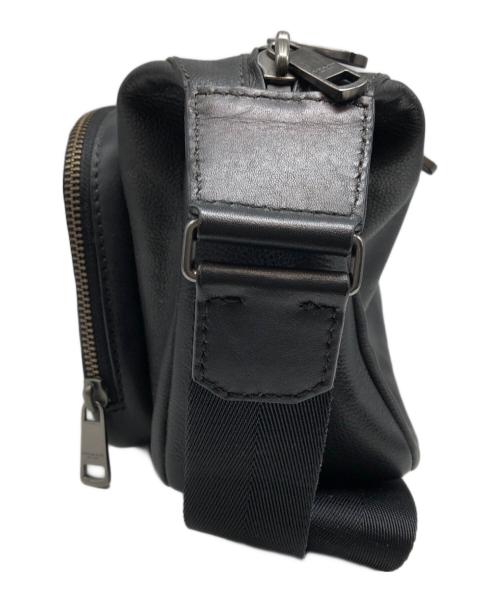 COACH（コーチ）COACH (コーチ) THOMPSON Leather City Bag ブラックの古着・服飾アイテム