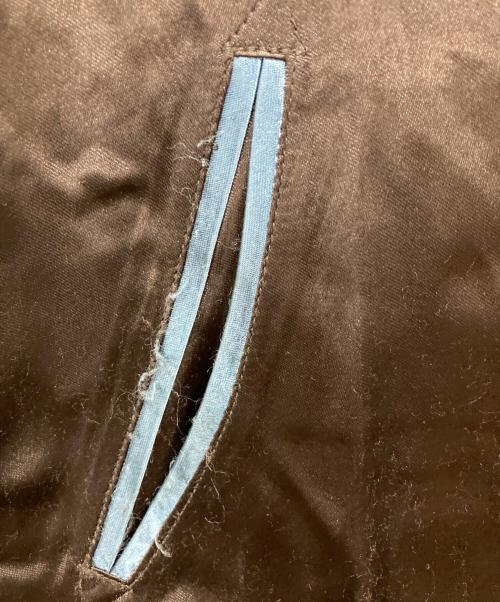 花旅楽団（ハナタビガクダン）花旅楽団 (ハナタビガクダン) リバーシブルスカジャン ブルー サイズ:Lの古着・服飾アイテム