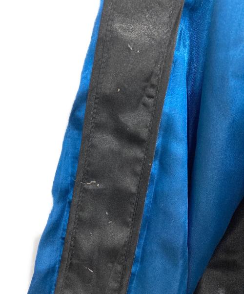 花旅楽団（ハナタビガクダン）花旅楽団 (ハナタビガクダン) リバーシブルスカジャン ブルー サイズ:Lの古着・服飾アイテム