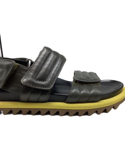 DRIES VAN NOTEN（ドリスヴァンノッテン）DRIES VAN NOTEN (ドリスヴァンノッテン) LADIES SANDALS QU140 ブラック サイズ:36の古着・服飾アイテム