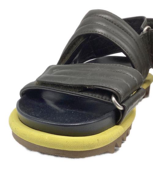DRIES VAN NOTEN（ドリスヴァンノッテン）DRIES VAN NOTEN (ドリスヴァンノッテン) LADIES SANDALS QU140 ブラック サイズ:36の古着・服飾アイテム