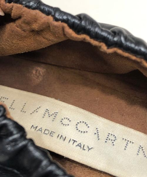 STELLA McCARTNEY（ステラマッカートニー）STELLA McCARTNEY (ステラマッカートニー) チェーンフラットシューズ ブラック サイズ:36 1/2の古着・服飾アイテム