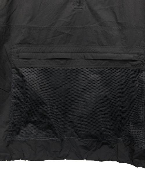 Stripes For Creative（ストライプ フォー クリエイティブ）Stripes For Creative (ストライプ フォー クリエイティブ) HALF ZIP NYLON SHIRT ブラック サイズ:XLの古着・服飾アイテム