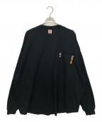 SEESEEシーシー）の古着「ロングスリーブカットソー」｜ブラック