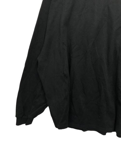 SEESEE（シーシー）SEESEE (シーシー) ロングスリーブカットソー ブラック サイズ:Lの古着・服飾アイテム