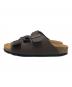 BIRKENSTOCK (ビルケンシュトック) ダブルストラップサンダル ブラウン サイズ:26 未使用品：5000円