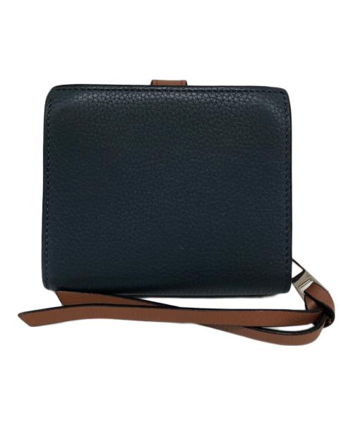 LOEWE（ロエベ）LOEWE (ロエベ) スモールバーティカルウォレット ネイビーの古着・服飾アイテム