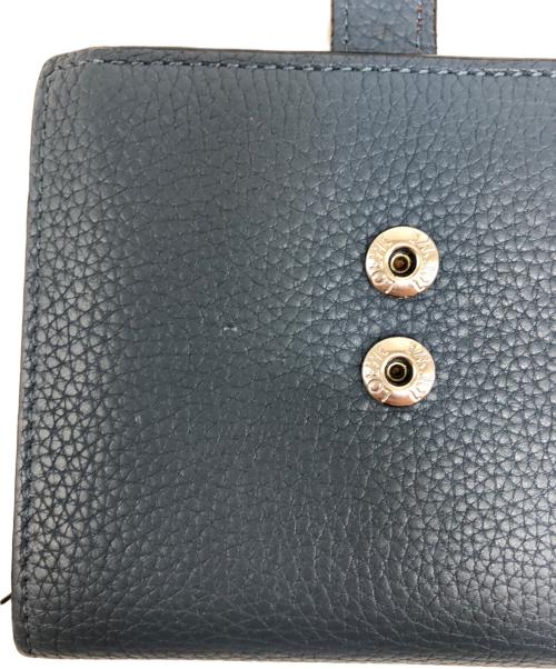 LOEWE（ロエベ）LOEWE (ロエベ) スモールバーティカルウォレット ネイビーの古着・服飾アイテム