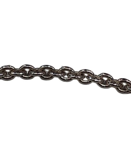 HERMES（エルメス）HERMES (エルメス) アミュレットHエクスリブリスネックレス シルバーの古着・服飾アイテム