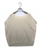 BEARDSLEYビアズリー）の古着「ノースリーブニット」｜アイボリー