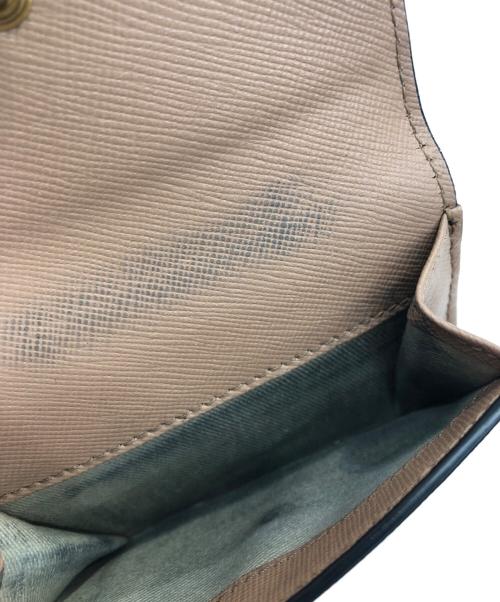 MARNI（マルニ）MARNI (マルニ) 3つ折り財布 ピンクの古着・服飾アイテム