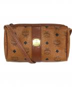 MCMエムシーエム）の古着「ミニショルダーバッグ」｜ブラウン