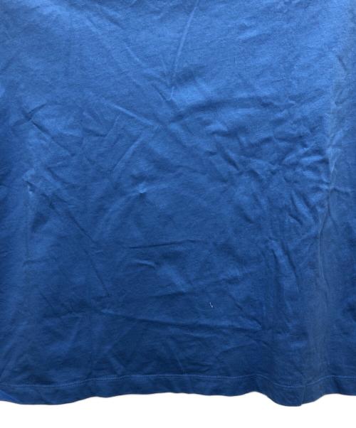 MONCLER（モンクレール）MONCLER (モンクレール) ロゴプリントTシャツ ブルー サイズ:XSの古着・服飾アイテム
