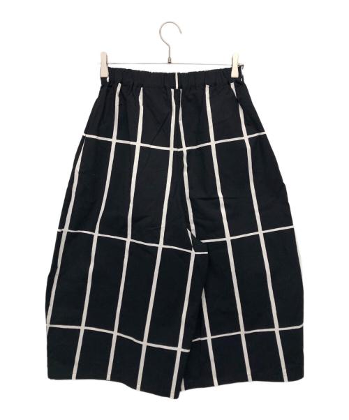 JUNYA WATANABE COMME des GARCONS（(ジュンヤワタナベ コムデギャルソン）JUNYA WATANABE COMME des GARCONS ((ジュンヤワタナベ コムデギャルソン) marimekko (マリメッコ) ワイドパンツ ブラック サイズ:Sの古着・服飾アイテム