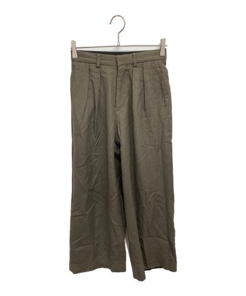 TATRAS（タトラス）TATRAS (タトラス) CHIALI タックパンツ ブラウン サイズ:01の古着・服飾アイテム